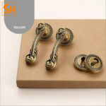 Khóa cửa đôi và đơn cổ điển kiểu Pháp YF3971 – ảnh 2