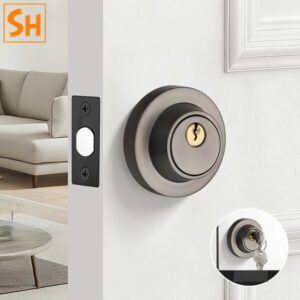 Khóa cửa phòng không tay gạt hiện đại YA4108 10