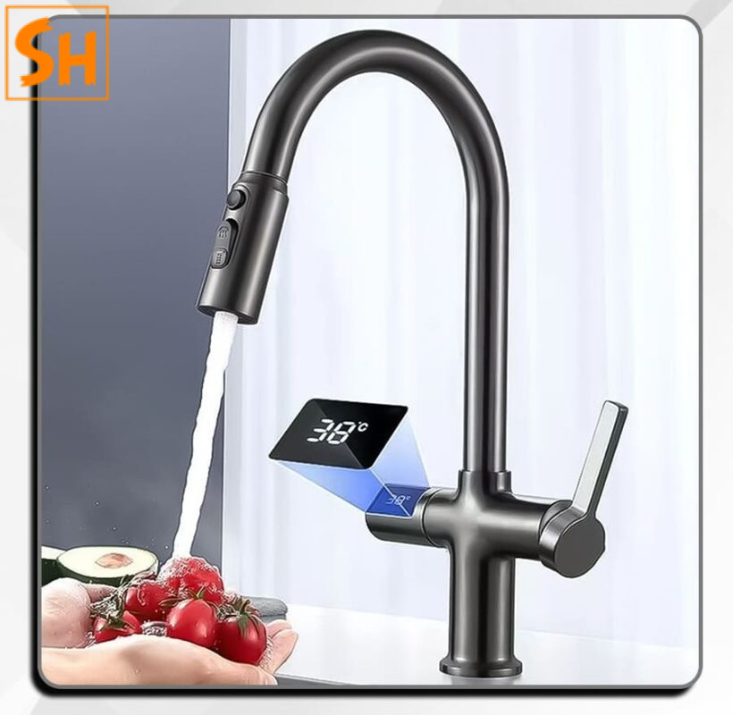 Vòi Rửa Bát Tích Hợp Cảm Biến Nhiệt Độ Hiển Thị Số - Gia Đình Không Có Trẻ Nhỏ Thì Tính Năng Này Có Đáng Đầu Tư Không