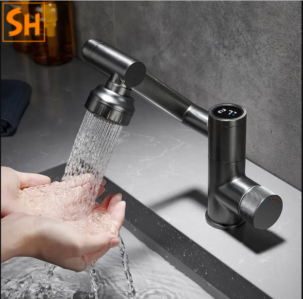 Vòi Rửa Bát Tích Hợp Cảm Biến Nhiệt Độ Hiển Thị Số - Tính Năng Này Có Thực Sự Cần Thiết Cho Gia Đình Có Trẻ Nhỏ Không