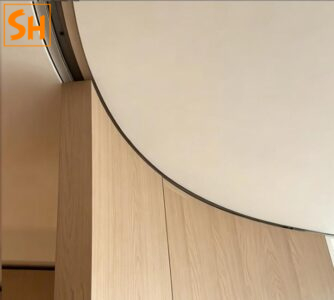 Phụ kiện ray trượt cửa lùa cong uốn lượn độc đáo YG280 1
