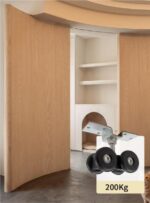 Phụ kiện ray trượt cửa lùa cong uốn lượn YG280 – ảnh 5