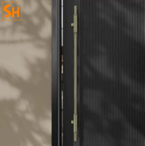 Tay nắm cửa chính thép không gỉ tối giản GD1509 12