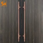 Tay nắm cửa chính thép không gỉ tối giản GD1509 – ảnh 4