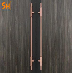 Tay nắm cửa chính thép không gỉ tối giản GD1509 11