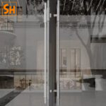 Tay nắm cửa chính thép không gỉ tối giản GD1509 – ảnh 3