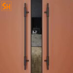 Tay nắm cửa chính thép không gỉ tối giản GD1509 – ảnh 2