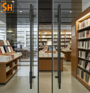 Tay nắm cửa chính thép không gỉ tối giản GD1509 2