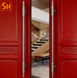 Tay nắm cửa chính thép không gỉ tối giản GD1509 3