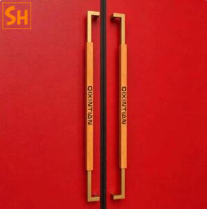Tay nắm cửa chính thép không gỉ tối giản hiện đại GD1009 1