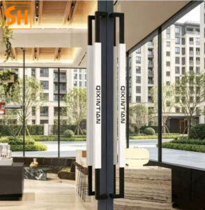 Tay nắm cửa chính thép không gỉ tối giản hiện đại GD1009 2