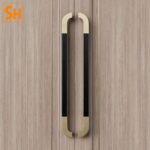 Tay nắm cửa gỗ khắc tên theo yêu cầu quán cà phê trà sữa GD0909 – ảnh 3