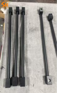Tay nắm cửa kính thép không gỉ tối giản GD2626 9