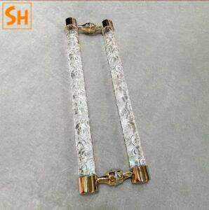 Tay nắm cửa pha lê hiện đại khách sạn nhà hàng GD1109 6