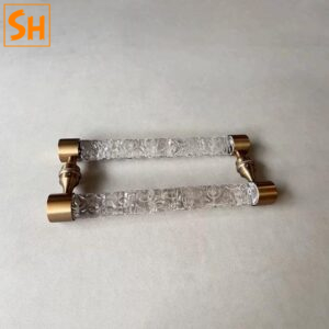 Tay nắm cửa pha lê hiện đại khách sạn nhà hàng GD1109 5