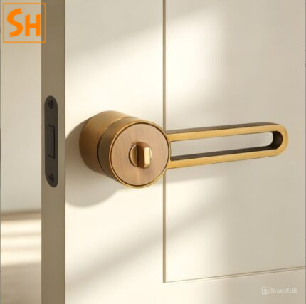 Khóa cửa tay gạt thông phòng không chìa YA8820