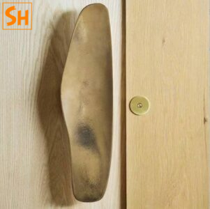 Tay nắm cửa gỗ giả cổ độc đáo A3069 7