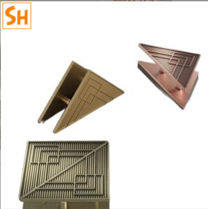 Tay nắm cửa hình học phong cách Á Đông XH4364 5