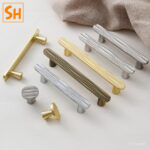 Tay nắm tủ hợp kim sọc nổi sang trọng LS2698