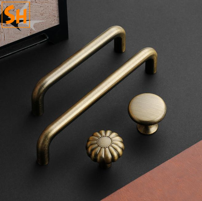 Tay nắm tủ tân cổ điển hợp kim kẽm LD6709 7 Tay nắm tủ tân cổ điển hợp kim kẽm LD6709