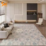 Thảm trải sàn decor phòng khách thanh lịch SL2464