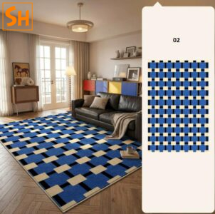 Thảm trải sàn họa tiết hình học LN9542 13
