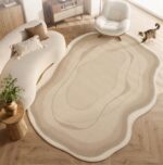 Thảm trang trí phòng khách phong cách Japandi JL9160